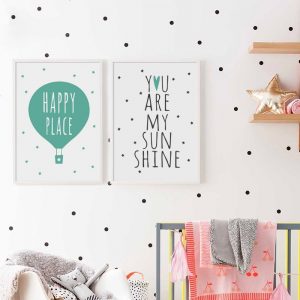 07G-Simple-Abstract-Happy-English-Phrase-A4-Canvas-Art-Painting-Print-Poster-Picture-Wall-Baby-Children.jpg