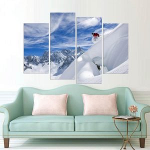 HD-Printed-Modular-Canvas-Pictures-Wall-Art-Frame-4-Panels-Skiing-In-The-Snow-Mountain-Painting.jpg