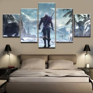 Modern-Canvas-Art-Painting-For-Living-Room-Print-Wall-Picture-5-Panel-4Geralt-of-Rivia-The-4.jpg