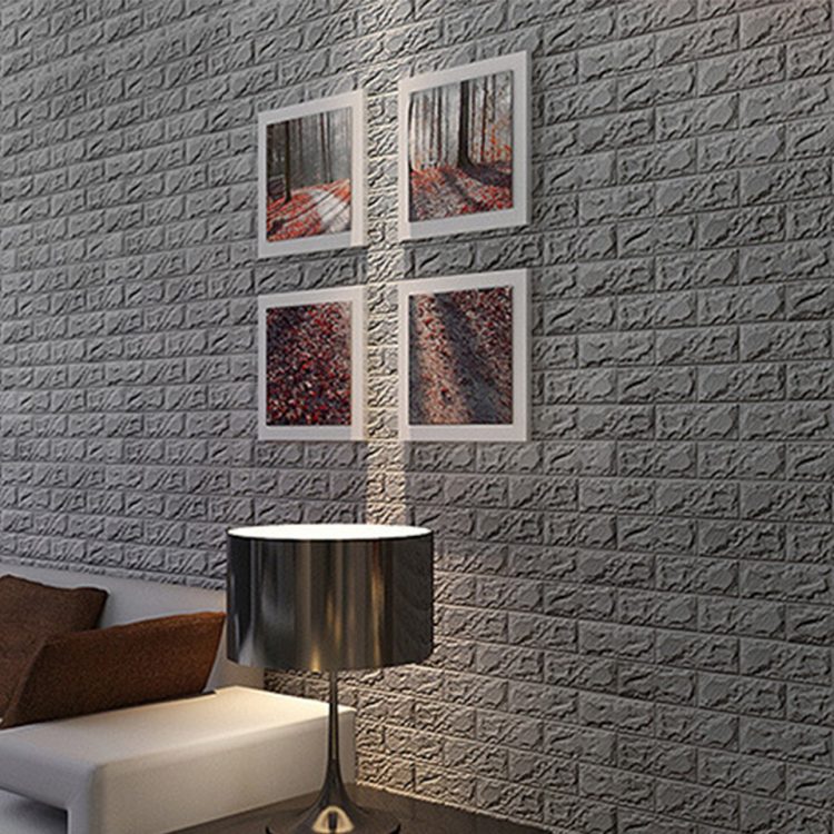 Multicolored Self Adhesive 3D Waterproof Brick Wallpapers - Walling Shop