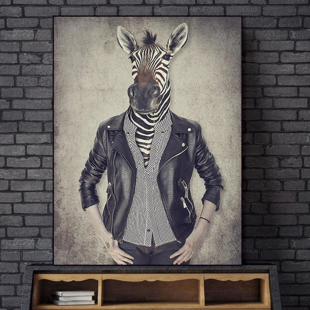 Animals on Canvas Wall Art | Walling Shop