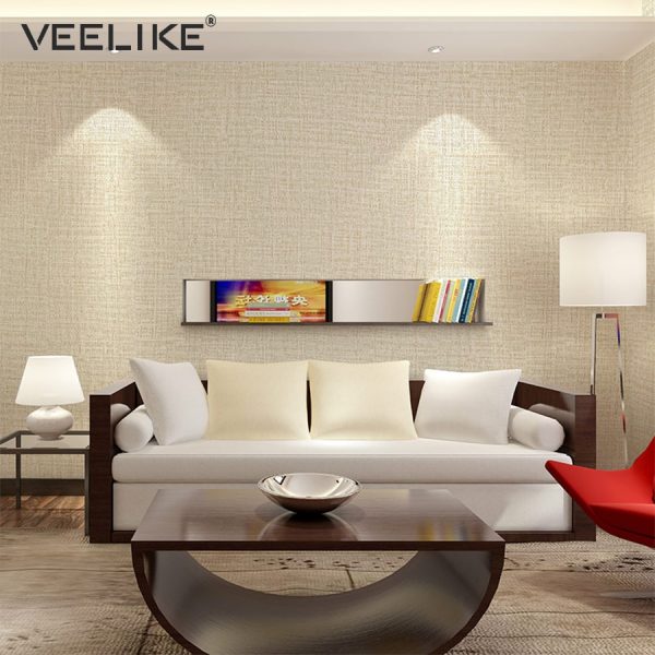 Linen PVC Vinyl Contact Wallpaper - Walling Shop