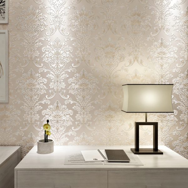 Non-Woven European Embossed Wallpaper - Walling Shop