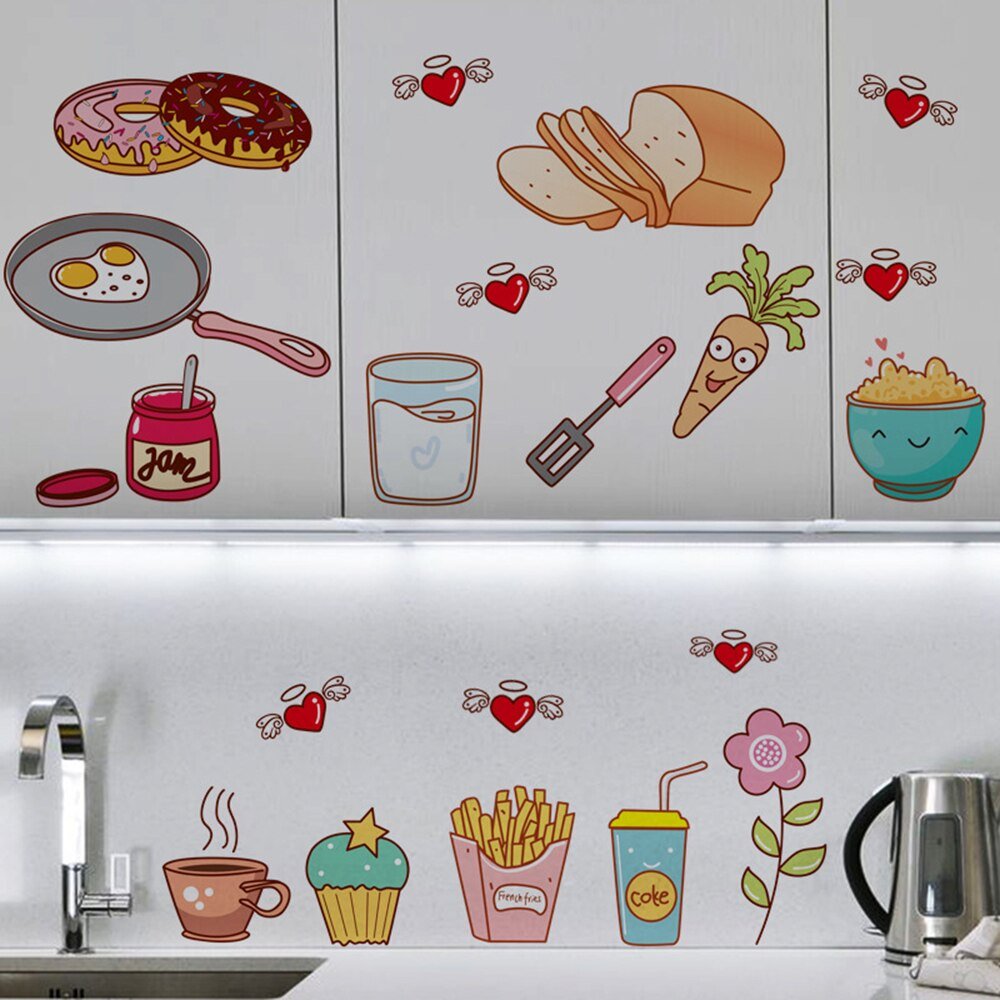 Kitchen utensils for cooking.' Sticker