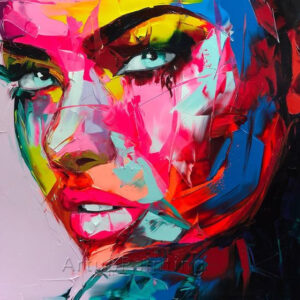 Francoise-Nielly-Palette-knife-Handmade-portrait-Face-canvas-oil-painting-acrylic-Wall-Art-picture-living-room.jpg